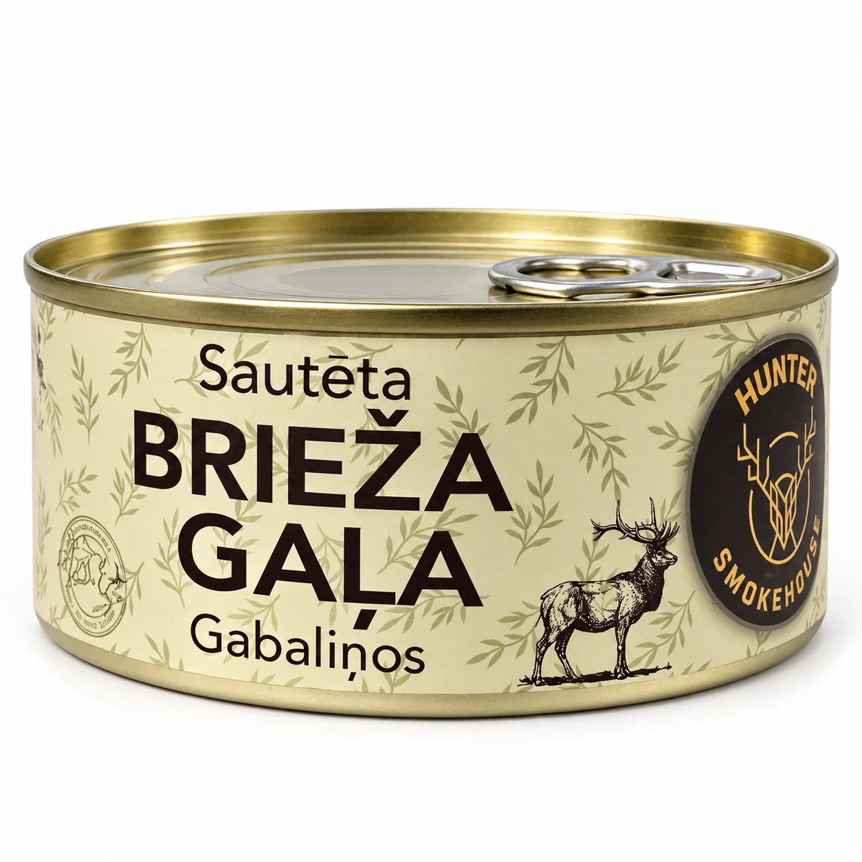 Brieža gaļa gabaliņos